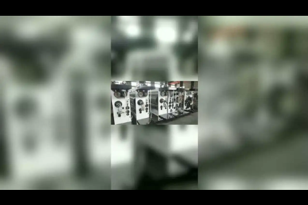 四色印刷開槽大聯(lián)動(dòng)，圓壓圓模切視頻